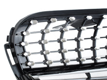 Black Diamond Front Bumper Grille for Mercedes GLC X253 2016 - 2019