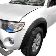 2pcs Front Fender Flares for Mitsubishi Triton 2006-2014 MN ML GLX GLX-R Wheel Arch Dual Cab