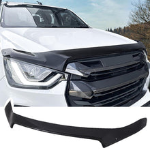 Bonnet Protector Guard Bug Deflector Dark Black For Isuzu Dmax 2020-2023