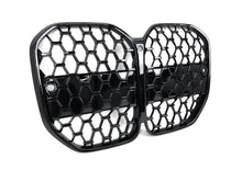 For 2021-2025 BMW 4-Series G22 G23 Coupe Black Diamond Front Bumper Grille Kidney Grill