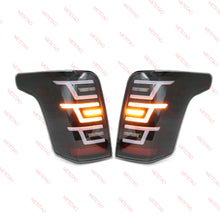 air LED Smoked Rear Tail Light Lamps for Mitsubishi Triton MQ 2015-2018