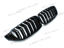 Gloss Black Front Kidney Grille Dual Slat For BMW 4 Series F32 F33 F36 M4 F82 F83 fg31