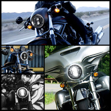 7 Inch LED Headlight for Harley Davidson Motorcycle Jeep Wrangler JK JKU TJ LJ Chevy Ford GMC Dodge Mazda Nissan Mack VW