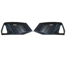 Pair Front Bumper Fog Light Grilles Audi A7 C8 Sportback 2019-2025