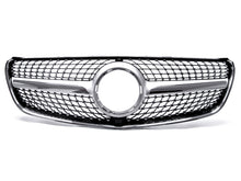 For Mercedes Benz V-Class W447 2015-2018 Diamond Chrome Front Grille Grill fg133