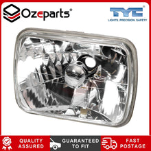1 x Head Light Square 7" (Diamond Look) Glass Lens For Nissan Navara D21 Series 1990-1992