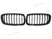 Gloss Black Front Kidney Grill Grille Fit BMW 3 Series F30 F31 F35 2012-2018 Single Slat