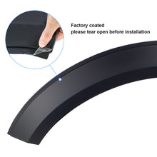 4pcs Front Fender Flares Wheel Arch w/o Sensor Cutout For Ford Ranger PY Next Gen 2022-2025 XL XLS