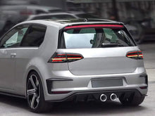 Smoke/Red LED Tail Lights For VW Golf 7 MK7 GTI TSI TDI 2014-2017 Rear Lamps W/Sequential