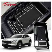 Car Center Armrest Storage Box Organizer Tray For 2019-2025 Mazda CX-30