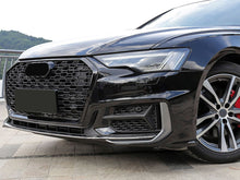 Pair Front Bumper Fog Light Grille Covers Audi A6 C8 S-Line / S6 2019-2024