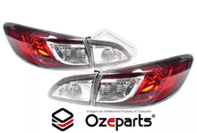 Pair LH+RH Tail Light + Inner Bootlid Lamp For Mazda 3 BL 2009-2013 Sedan Neo Maxx