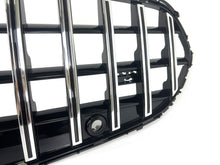 Chrome GT Front Bumper Grille for Mercedes W206 S206 C200 Non-AMG 2022-2024