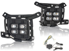 2pcs LED Daytime Running Light Fog Lamps For Toyota Land Cruiser LC200 2012-2015