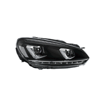Headlights LED DRL w/Sequential For Golf 6 MK6 2010-2014 Front Light Lamps