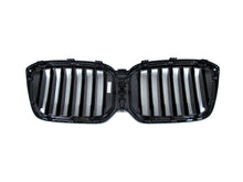 For 2022+ BMW X3 G01 X4 G04 Glossy Black Front Kidney Grille Grill w/o Camera
