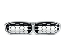 Chrome Diamond Front Grill Honeycomb for BMW G20 M340i 330i 2023 2024