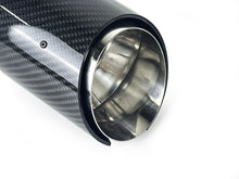 4Pcs Carbon Fiber Exhaust Tips for BMW M2 G87 M3 G80 M4 G82 G83 2021+
