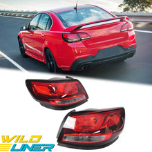 LED Tail Lights w/ Black Trim For Holden Commodore VF S1 Calais SSV 2013-2015 - Sedan Only