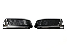 Fog Light Grill Bezels Kit for AUDI A4 B9 Sline S4 Sport 2017 2018