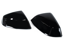 Gloss Black Mirror Cover Caps For Audi Q5 SQ5 B9 2018-2024