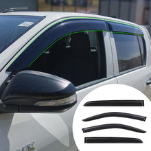 Weathershields Weather Shields Window Visors For Toyota Hilux 2015-2021 N70 N80 Dual Cap