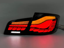 Red/Smoke OLED Sequential Tail Lights For BMW 5 Series F10 F18 2011-2016