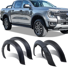 6pcs Fender Flares Slim Style Matte Black Guard for Next Gen Ford Ranger PY Sport 2022-2025