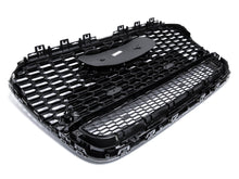 Glossy Black Front Mesh Grille Grill For Audi A6 S6 C7 2012-2015 fg66