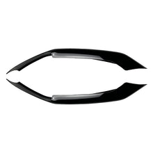 Front Bumper Canards Fins for 2017-2020 BMW G30 with Sports Package