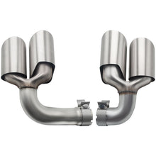 Chrome/Black Exhaust Muffler Tips for Porsch Cayenne E-Hybrid 9Y0 9Y3 2019-2024