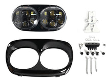 5.75" Dual LED Headlight Projector Fits For Harley Touring Road Glide 1998-2013