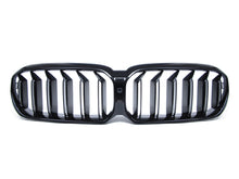 Gloss Black Front Bumper Grille Grill for BMW 5-Series G30 G31 2022-2023 W/ Camera fg113