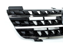Chrome/Black Front Grille for Mercedes W164 ML ML500 ML350 ML300 ML63 2005-2008