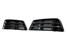 Front Fog Light Grill Cover for AUDI A4 B9 Base Trim 2017-2018