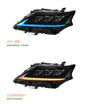 Smoked LED Headlights Assembly for Lexus RX RX270 RX300 RX350 2009-2015