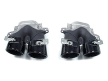 E53 AMG Rear Diffuser + Black Exhaust Tips for Mercedes W213 Sedan AMG Pack 2016-2020 di25