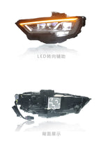 LED DRL Sequential Projector Headlights Assembly for Audi A3 S3 2017-2020