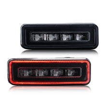 Pair Smoke LED Rear Bumper Brake Lights For Land Rover Defender 90 110 130 L663 2020-2024