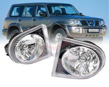Full Set Fog Light Spot Driving Lamp KIT For Nissan Patrol Wagon Y61 GU 2001-2004
