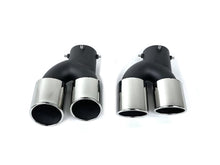 Pair for 2020+ BMW G20 M340i G42 M440i G23 G26 M220i Exhaust Tips Chrome