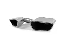 Left+Right For BMW 2014-2018 X5 F15 35i M-Sport Square Exhaust Tips Chrome Muffler Replacement