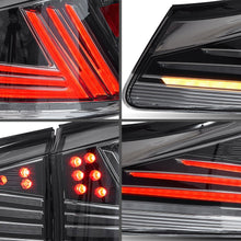 LED Tail Lights Smoked Fits Lexus IS250 IS350 ISF 2006-13 W/Animation Pair
