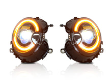 Sequential LED Headlights For 2007-2013 Mini Cooper R56 R57 R58 R59