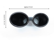 AMG Style Rear Diffuser + Exhaust Tips For Mercedes W205 S205 C180 C200 C43 AMG Sedan 2015-2021