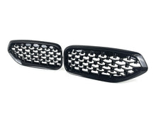 For 2019-2025 BMW G29 Z4 Black Diamond Front Bumper Grille Kidney Grill