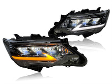 For Toyota Camry 2015-2017 LED Projector Headlights Sequential Turn Signal Pair