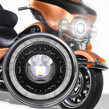 7 inch Dragon Eye LED Headlight Head Lamp Kit for Harley Electra Glide Road King Softail CVO Ultra Classic Fat Boy Street Glide