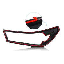 Black Headlights Cover Trim Accessories for Toyota Hilux N80 2021-2024 MY21+