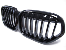 Gloss Black Front Kidney Grille Grill for BMW X1 F48 F49 LCI 2020-2022 fg115
